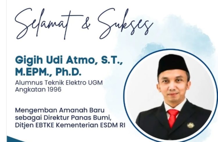 Gigih Udi Atmo: Direktur Panas Bumi Kementerian ESDM dan PNS Teladan 2022