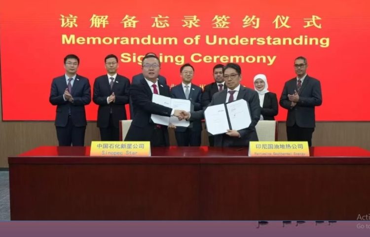 PGE dan Sinopec Star Jalin Kemitraan Strategis: Dorong Pemanfaatan Panas Bumi untuk Transisi Energi Bersih