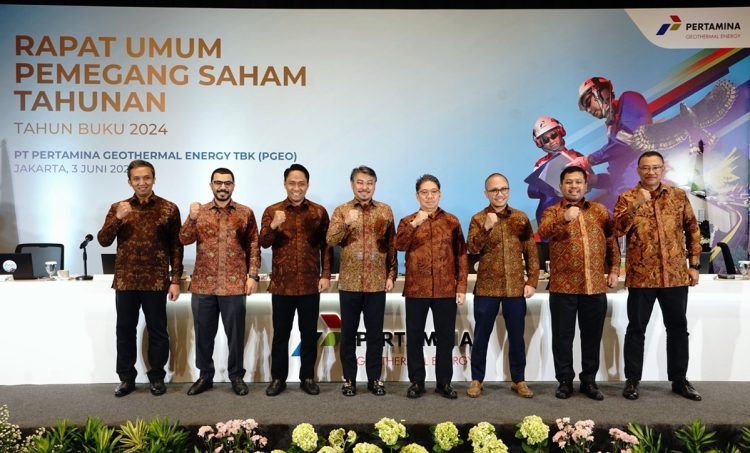 Pertamina Geothermal Energy Laporkan Kinerja Positif dalam RUPST Tahun Buku 2024