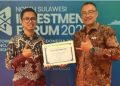PGE Area Lahendong Raih Penghargaan First Winner ajang North Sulawesi Investment Forum 2025