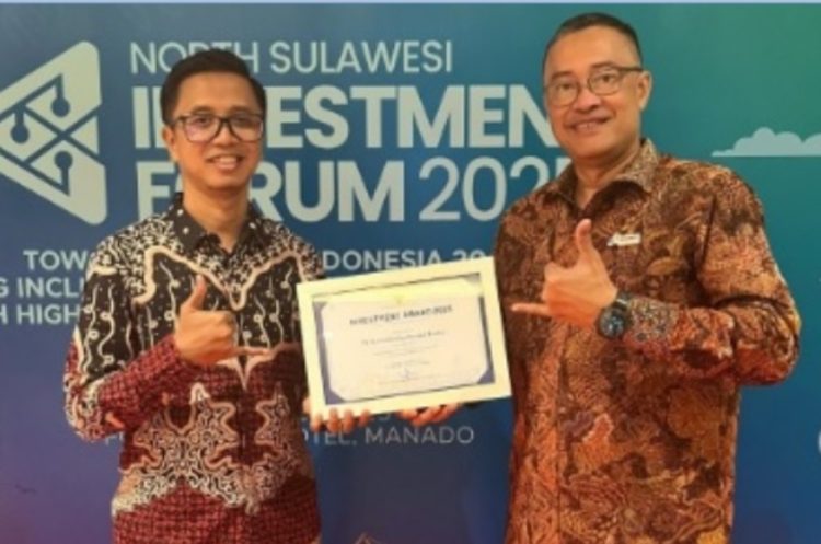 PGE Area Lahendong Raih Penghargaan First Winner ajang North Sulawesi Investment Forum 2025