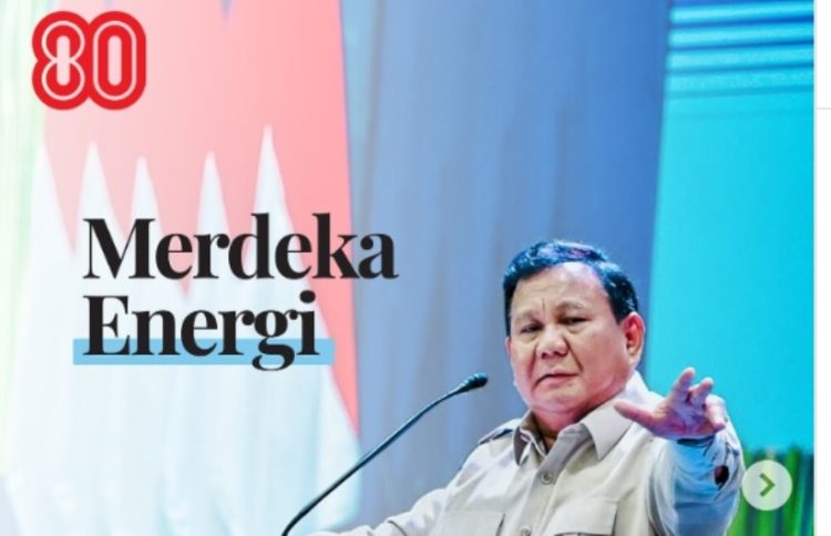 Rp402,4 Triliun Digelontorkan, Prabowo Prioritaskan EBT untuk Perkuat Ketahanan Energi Nasional