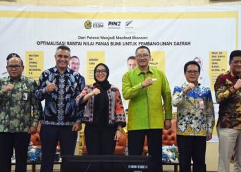 Foto bersama usai PGE ikuti seminar dan penjajakan kerja sama kemitraan sister city antara Pemda Provinsi Sulawesi Utara dengan Selandia Baru, di Manado