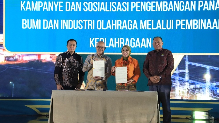 Kemenpora Gandeng Kementerian ESDM Kampanyekan Energi Panas Bumi Lewat Sepak Bola
