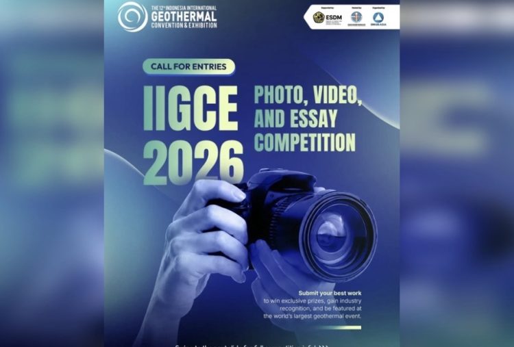 IIGCE 2026 Buka Lomba Esai, Foto, dan Video Geothermal Berhadiah Total Rp45 Juta
