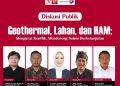 Diskusi Publik GMNI UIN Jakarta Bahas Geothermal, Lahan, dan HAM: “Mengurai Konflik, Mendorong Solusi Berkelanjutan”